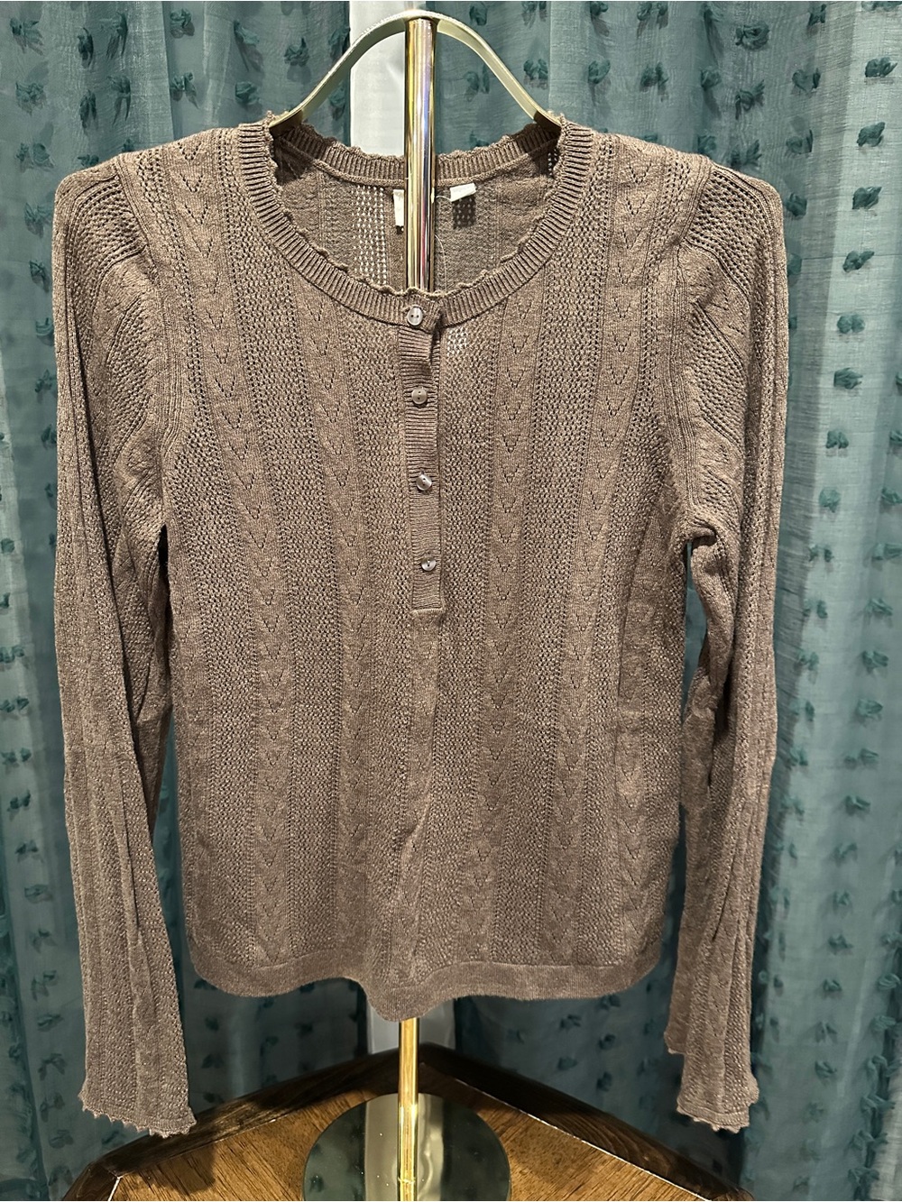 Gap Henley Wide Sleeve Shirt